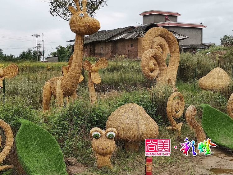 稻草草雕藝術(shù)的特點(diǎn)、工藝和適用場(chǎng)景